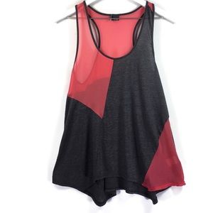 Urban Outfitters-Sparkle & Fade flowy tank top-Medium